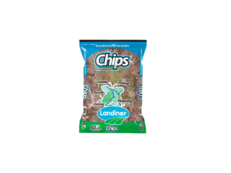Chip Decorativo/ Mulching 10 Lt.